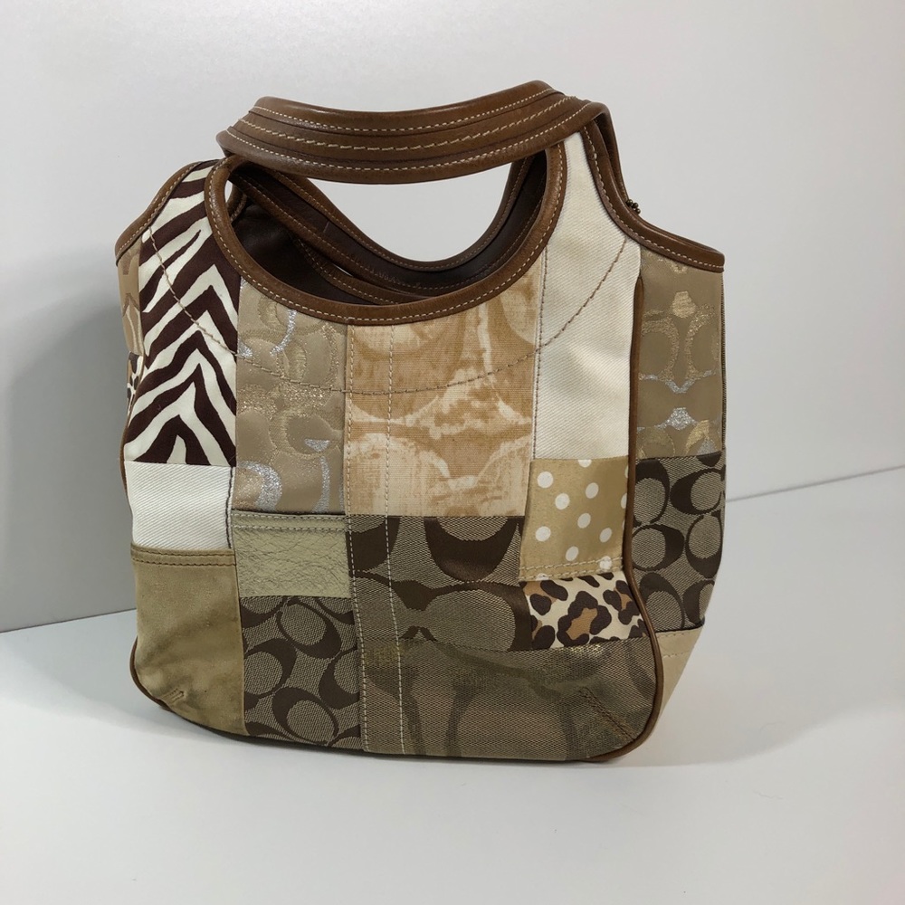 Coach Safari Patchwork Purse